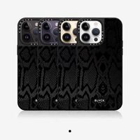 CASETIFYCASETiFY联名BLVCK蛇纹镜面苹果16promax手机壳iPhone15/14拼图13 CASETiFY【黑框-银镜】BLVCK骷髅小丑 苹果13