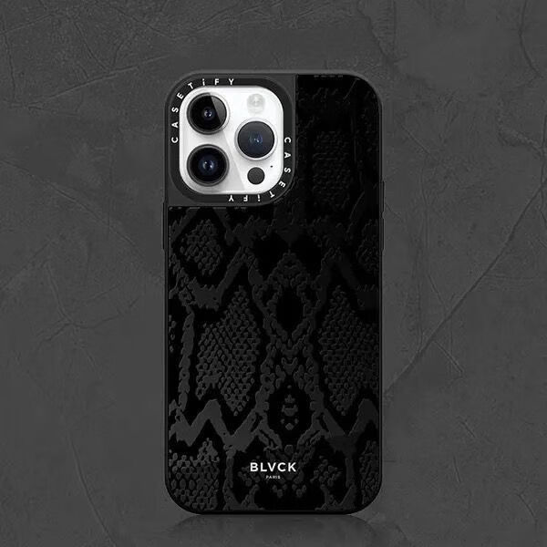 CASETiFY【黑框-黑镜】BLVCK蛇皮纹