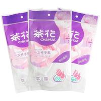 CHAHUA 茶花 3501 一次性手套 100只