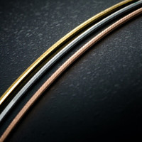 湘歌 18K金蛇骨链女au750黄金玫瑰金蛇骨项链时尚锁骨链女 K黄金色45cm1.9克粗0.6mm