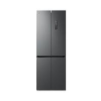 MELING 美菱 BCD-420WP9CX 风冷十字对开门冰箱 420L 银色