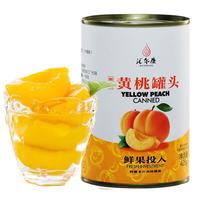 汇尔康 黄桃罐头 425g