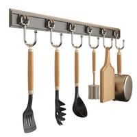 百字挂钩免打孔衣帽钩浴室卫生间壁挂粘钩卧室门后玄关挂衣服钩子