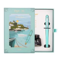 百乐 钢笔 意式风情礼盒系列 FP-78G 嫩粉 F尖 墨水礼盒装