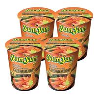 yumyum 养养 浓汤冬阴功汤面 酸辣虾味 70g*4杯