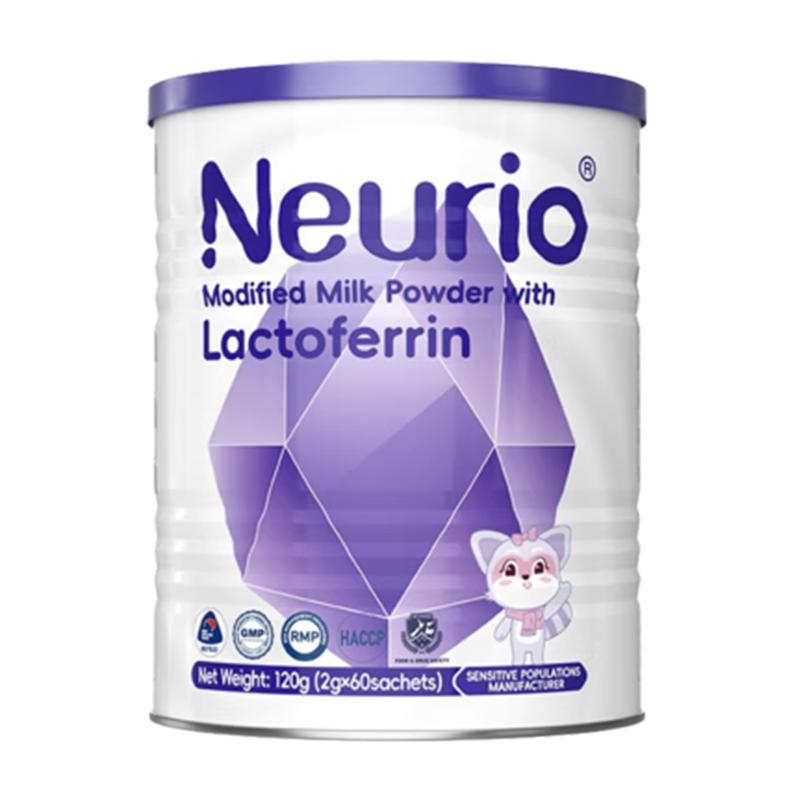 neurio 紐瑞優 纽瑞优乳铁蛋白调制乳粉宝宝儿童营养品调制乳粉免疫版120g
