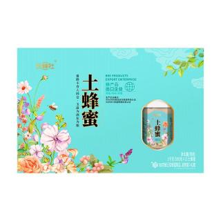 捷氏高端土蜂蜜蜂王浆500g*3罐礼盒 100%纯蜂蜜天然无添加