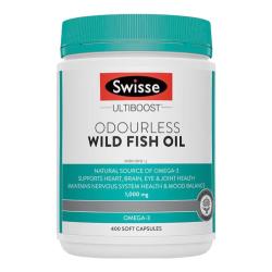 斯维诗 Omega-3 1000mg 无腥味野生鱼油软胶囊 400粒
