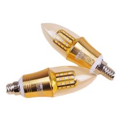 雷士 Lighting 雷士 NVC  E14螺口灯泡 9W 三色光 5只装