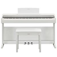 YAMAHA 雅马哈 ARIUS系列 YDP164WH 电钢琴 88键重锤 白色 原装琴凳+官方标配+全套配件