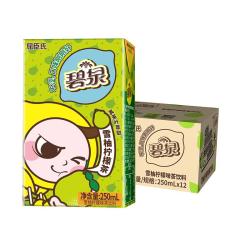 碧泉 屈臣氏（Watsons）碧泉港式雪柚柠檬茶0脂原叶萃取茶饮料250mL*12盒整箱