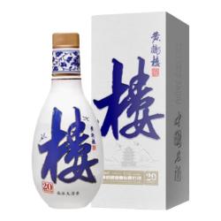 黄鹤楼 酒 南派大清香楼20 清香型白酒 单瓶装 宴请 送礼酒 纯粮酒 白酒 53度 125mL 1瓶