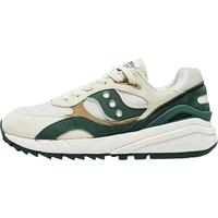 Saucony索康尼SHADOW 6000RE休闲鞋男女冬季板鞋男轻便厚底增高男运动鞋 米绿1 41码