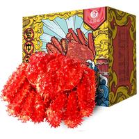 鲜味时刻 联名款帝王蟹礼盒鲜活智利熟冻超大螃蟹蟹类生鲜 3.6-3.2斤蟹中帝王（仓发）