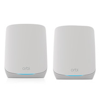 美国网件 网件Orbi小钢炮两只装RBK762 Mesh千兆WiFi6子母路由器