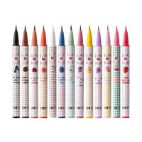 FLORTTE 花洛莉亚 水果沙拉系列彩色防水眼线液笔 #03焦糖太妃 0.5ml