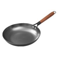 典匠平底锅煎锅家用无涂层生铁煎蛋锅牛排煎饼锅 燃气灶电磁炉通用 AJ28轻型煎锅