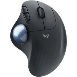 罗技 ERGO M575 2.4G蓝牙 双模无线鼠标 2000DPI 石墨黑