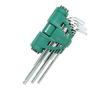 SATA 世达 09124 内六角扳手9件套