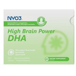 NY-O3 拍三件！NYO3挪威胆碱DHA磷脂型脑动力鱼油升级记忆力补成人中老年脑增强