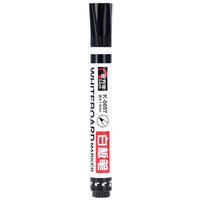 Genvana 金万年 K-0607-001 白板笔 可加墨款 黑色 1.5mm 10支装