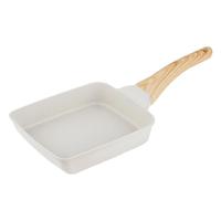 EWIWE麦饭石色不粘锅平底锅牛排煎锅烙煎饼家用电磁炉燃气灶适用