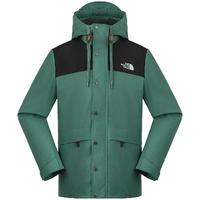 The North Face北面防风夹克男女同款户外防泼水外套81NO 鸭绿/LFW L