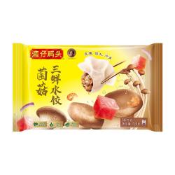 湾仔码头 菌菇三鲜水饺 720g