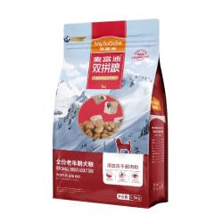麦富迪 老年犬狗粮超肉粒冻干双拼粮1.5KG