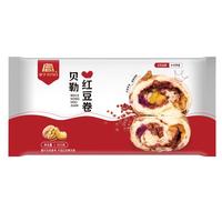 金字宫门口馒头北京特产贝勒红豆卷 150g*6个装  早餐面点  代餐半成品