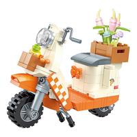 JAKI 佳奇 潮想造物系列 JK8310 开花花小摩托