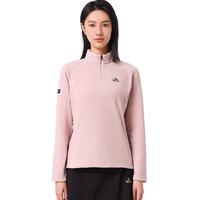 伯希和 Polartec抓绒衣男女春秋保暖外套冲锋衣内胆12331004粉S 杏仁粉