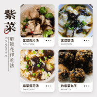 阿一波 珍津紫菜100克含调料*2包 虾皮紫菜蛋花汤煲汤海苔食材