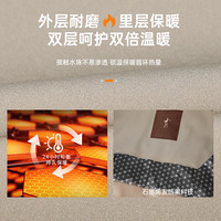 才子（TRIES）夹克男外套春秋季上衣男士简约纯色棒球服立领商务中青年行政风 卡其色 2XL (180/96A)