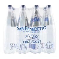 SAN BENEDETTO 1L*12整箱天然加气水 气泡水阿尔卑斯山