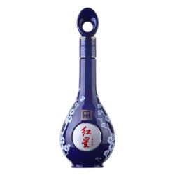 红星 二锅头 蓝花20 52度 清香型白酒 500ml 单瓶装