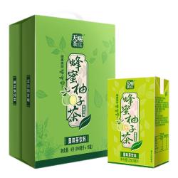 天喔茶庄 天喔蜂蜜柚子茶250ml*16盒整箱装 中秋礼盒果味饮料小包便携饮品