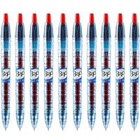 PILOT 百乐 BL-B2P-5 按动中性笔 红色 0.5mm 10支装