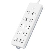 DELIXI 德力西 CD98J-LK10X/F3 新国标插排 十位五孔 3m