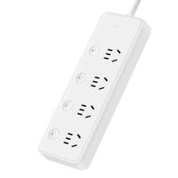 DELIXI 德力西 CD98J-H4K4X 新国标安全插排 1.8m