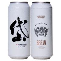 岱记精酿 原麦汁11度 德式白啤  整箱装 490mL