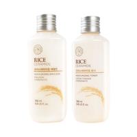 THE FACE SHOP 菲诗小铺 大米晶透保湿护肤套装 (柔肤水150ml+柔肤乳150ml)