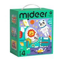 mideer 弥鹿 MD3104 4阶-交通工具 普通拼图 212片