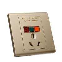 CHNT 正泰 NEL8-1020 三孔漏保插座 白色