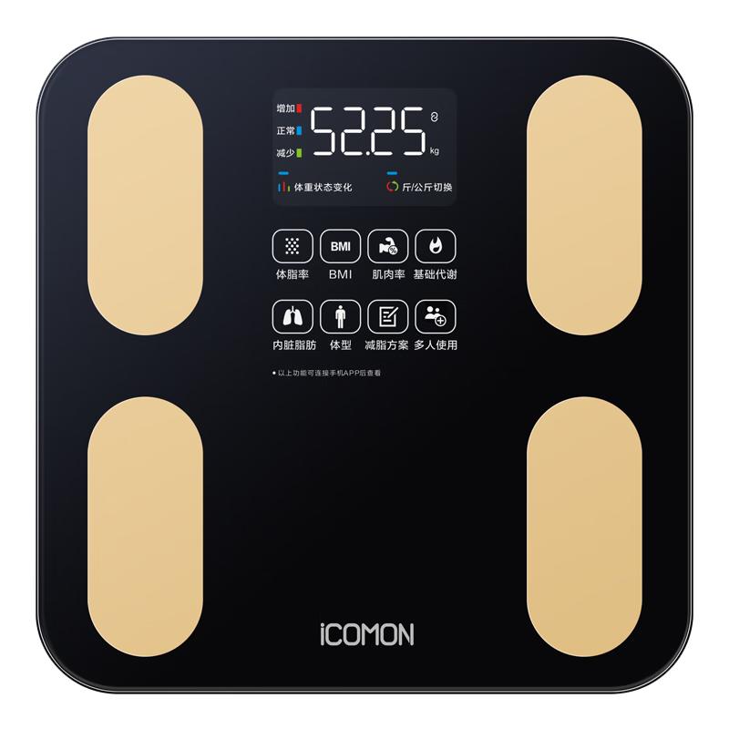  ICOMON/沃莱 精准测量 智能体脂秤