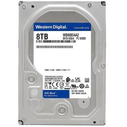 西部数据 WD80EAAZ CMR垂直 8TB SATA3 台式机机械硬盘