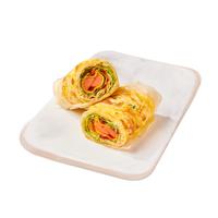 粮全其美 鸡蛋灌饼 早餐食品半成品煎饼饼皮速食 培根香肠伴侣面点卷饼 鸡蛋灌饼80g*20片