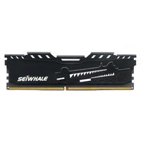 SEIWHALE 枭鲸 电竞版 DDR4 3200MHz 台式机内存 马甲条 黑色 16GB