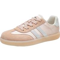 15MINS德训鞋女夏季复古厚底舒适板鞋百搭休闲鞋 D1382AQ5 粉色 37