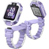 华为 5X Pro 儿童智能手表 1.6英寸 极光紫表壳 极光紫硬胶表带（北斗、GPS）